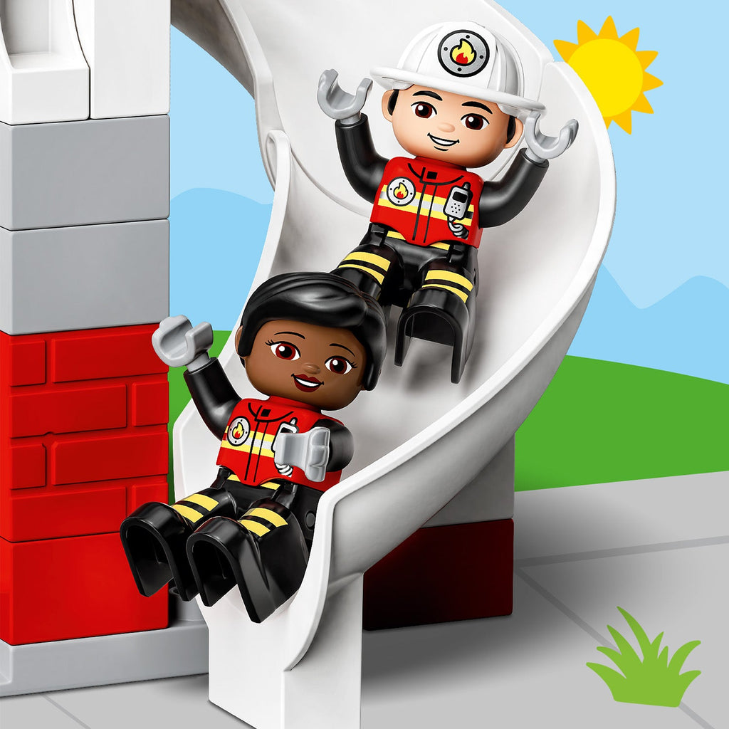 LEGO® DUPLO® Rescue Fire Station & Helicopter