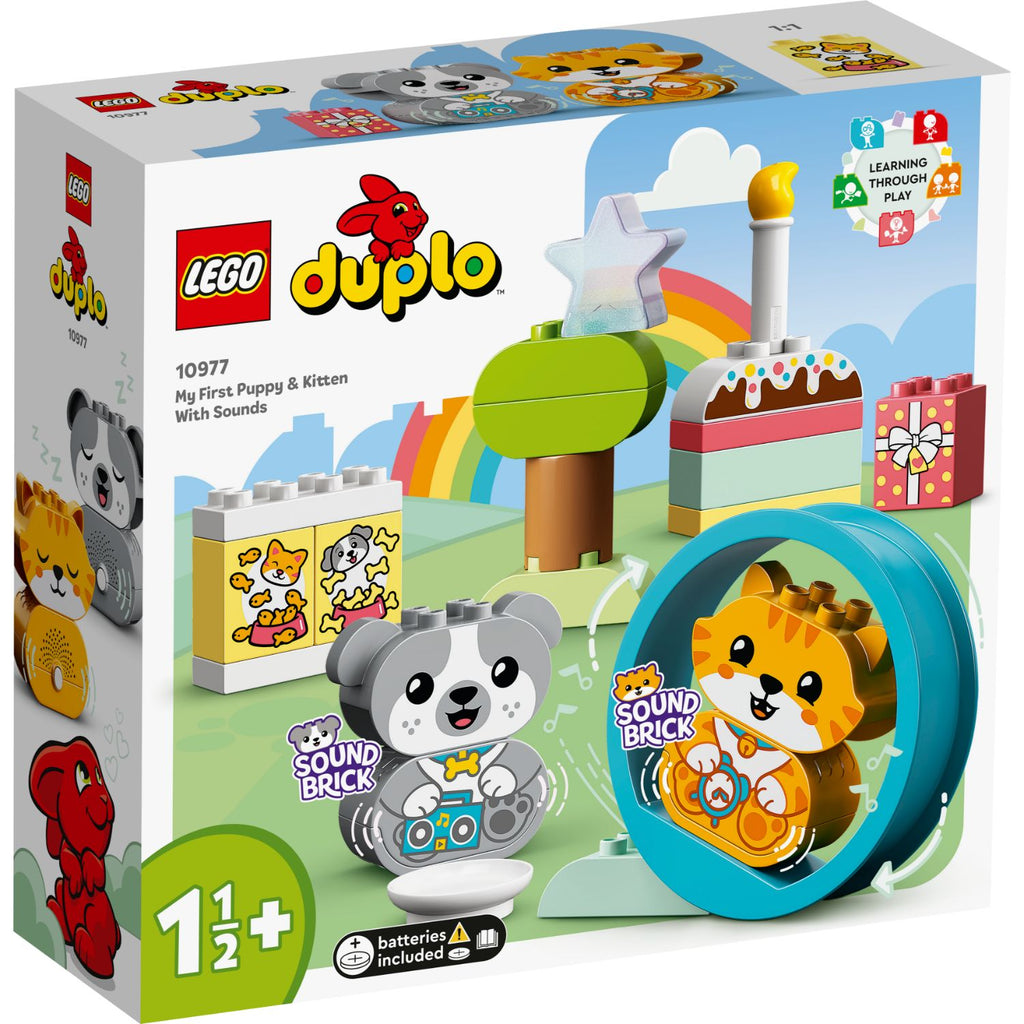 LEGO® DUPLO® My First Puppy & Kitten With Sounds