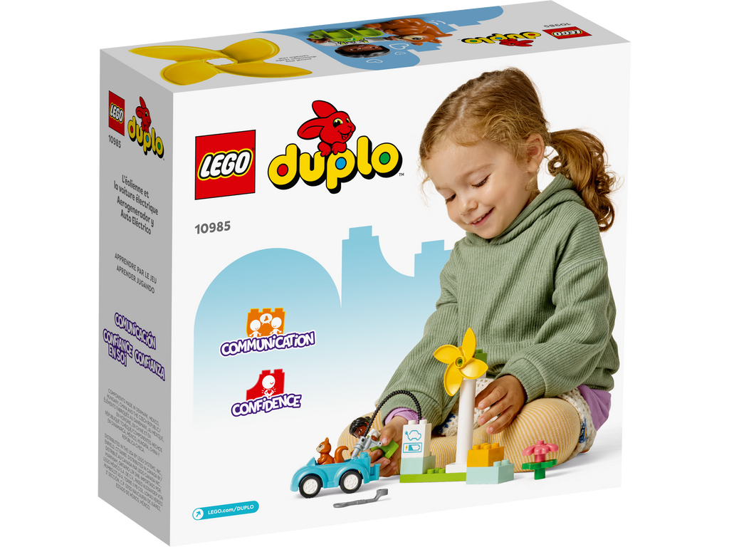 LEGO® DUPLO® Town Wind Turbine and Electric Car