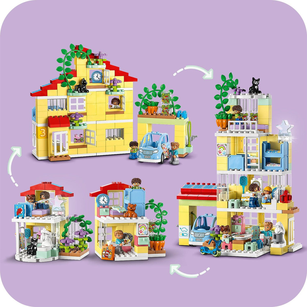 LEGO® DUPLO® Town 3in1 Family House