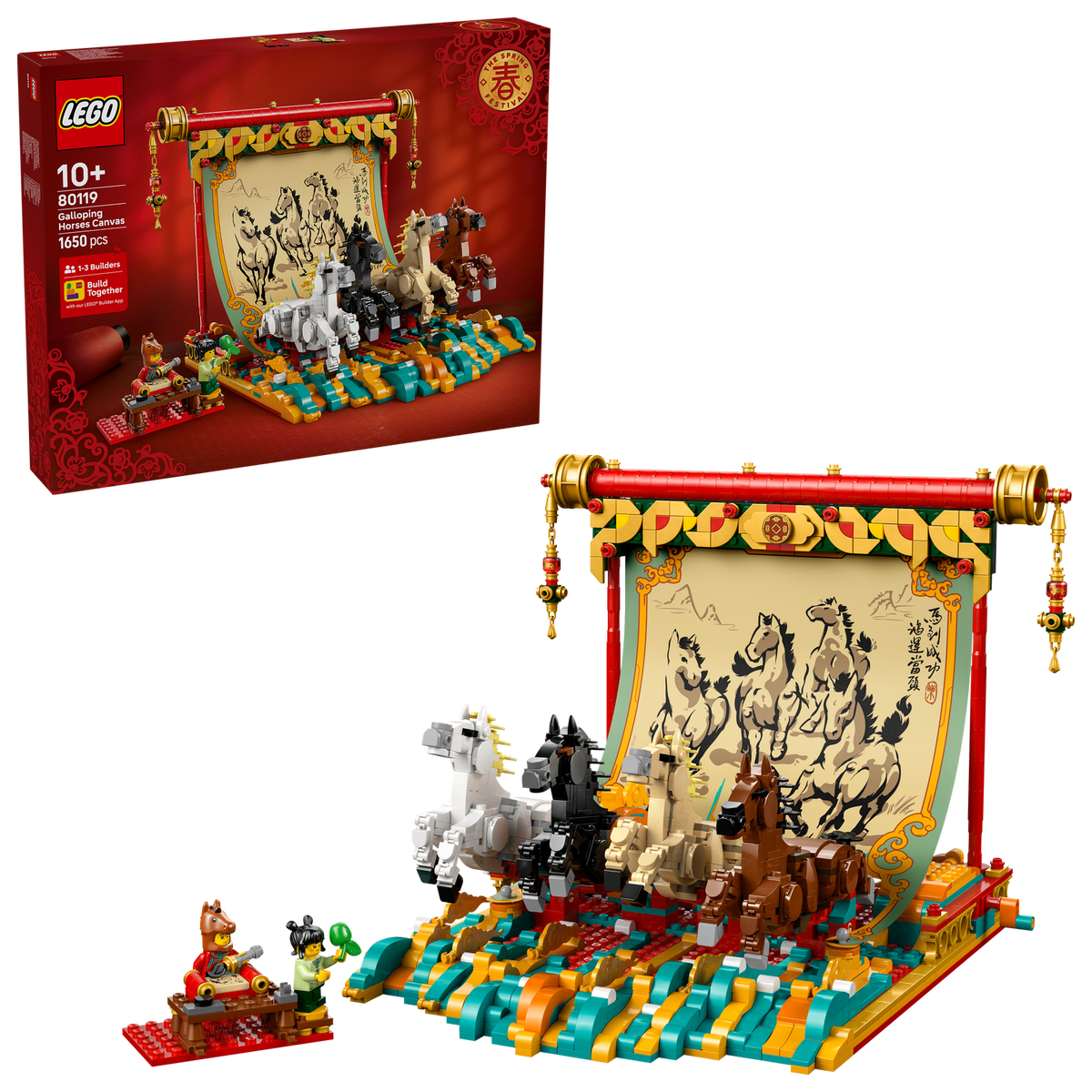 LEGO® Spring Festival Galloping Horse Canvas