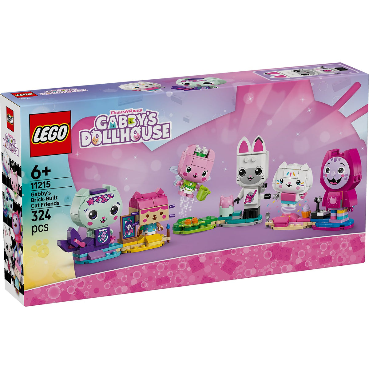 LEGO® Gabby’s Dollhouse Gabby’s Brick-Built Cat Friends