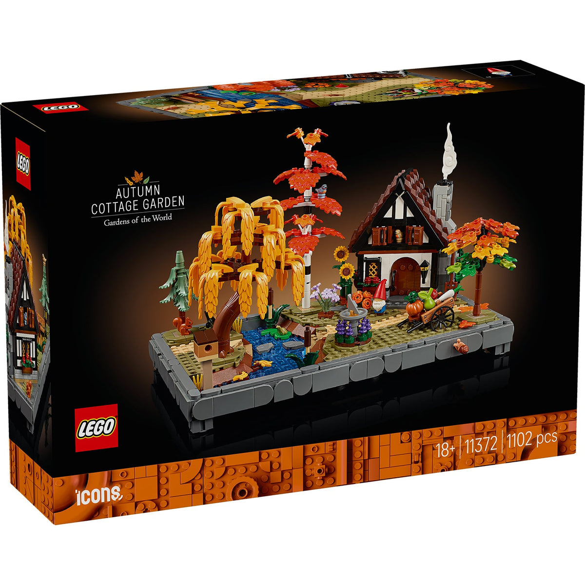 LEGO® Icons Autumn Cottage Garden