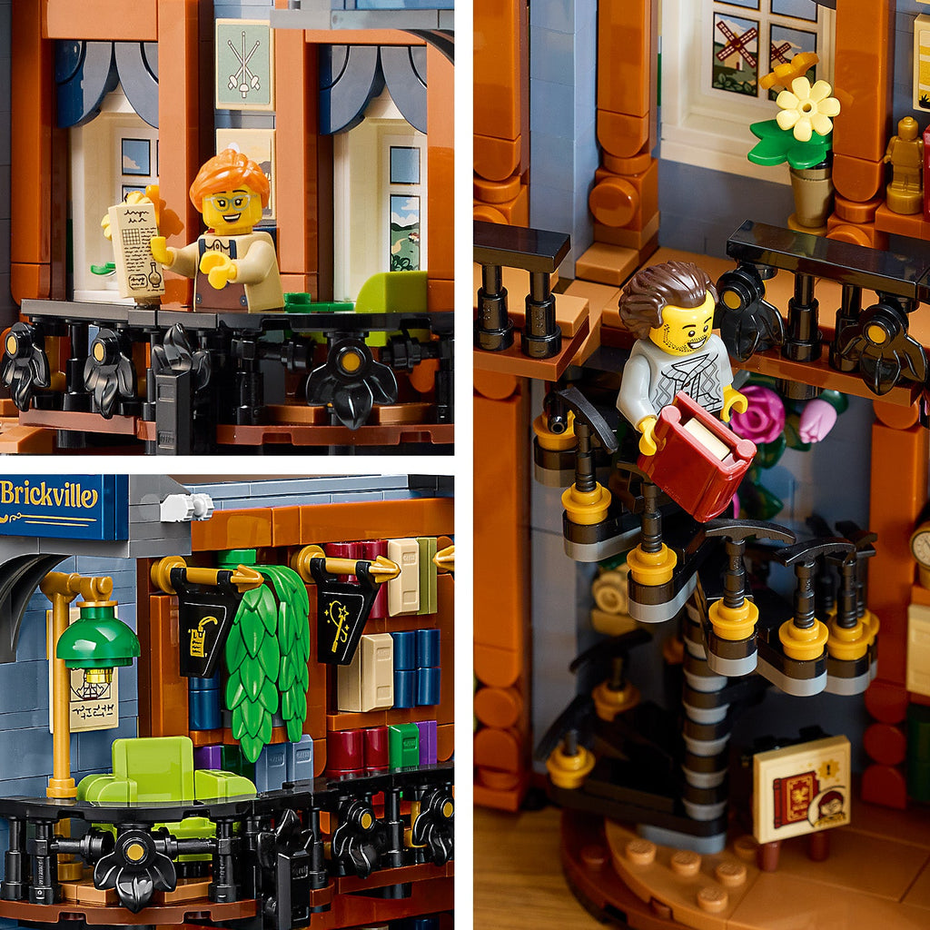 LEGO® Icons Bookshop: Book Nook