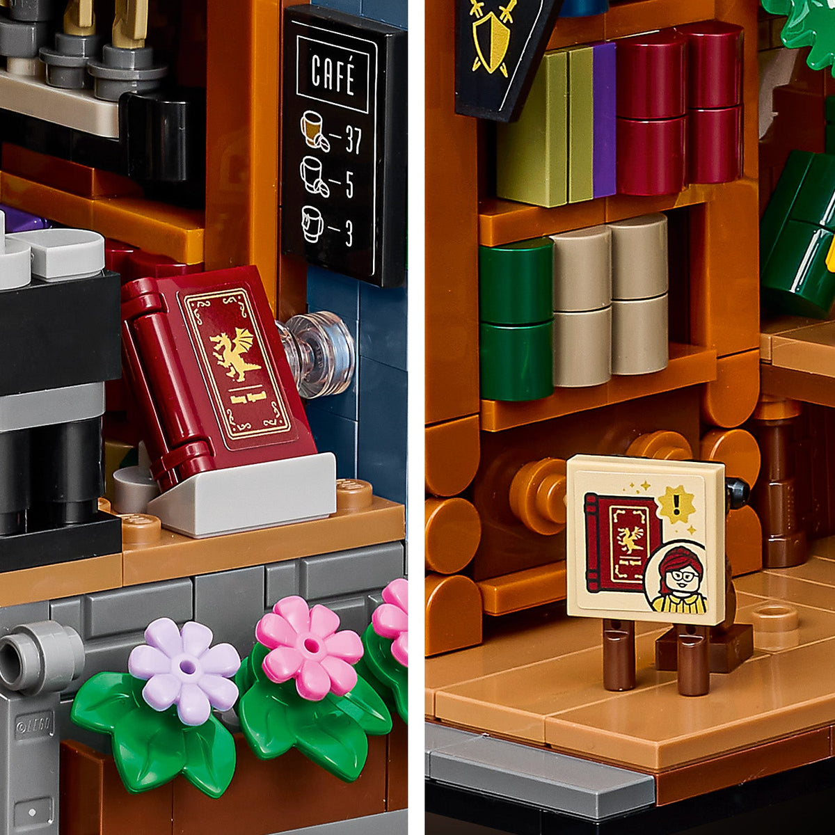 LEGO® Icons Bookshop: Book Nook