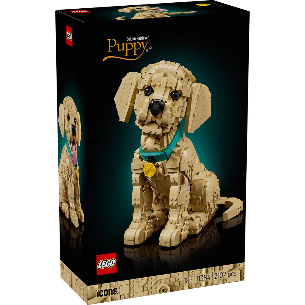 LEGO® Icons Golden Retriever Puppy