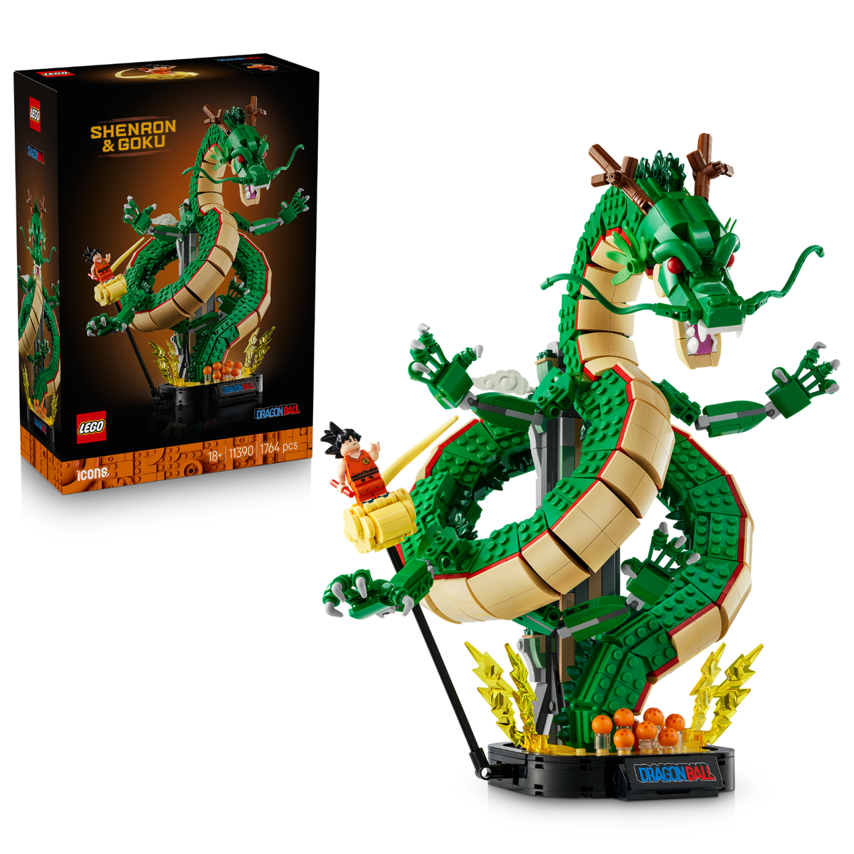 LEGO® Icons Dragon Ball: Shenron & Goku