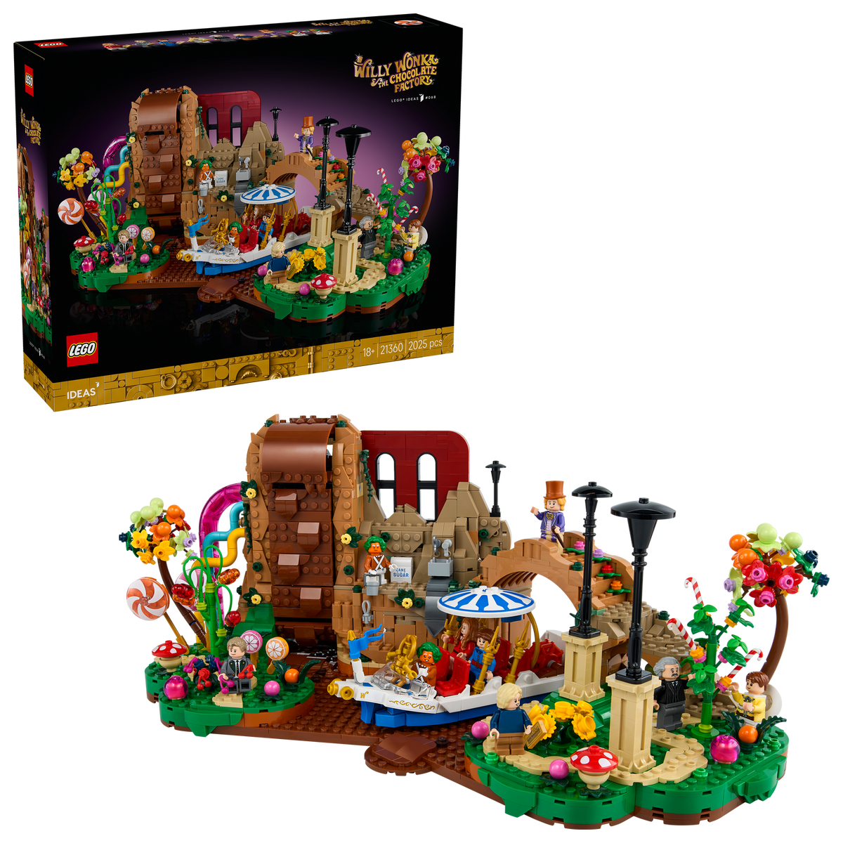 LEGO® Ideas Willy Wonka & the Chocolate Factory