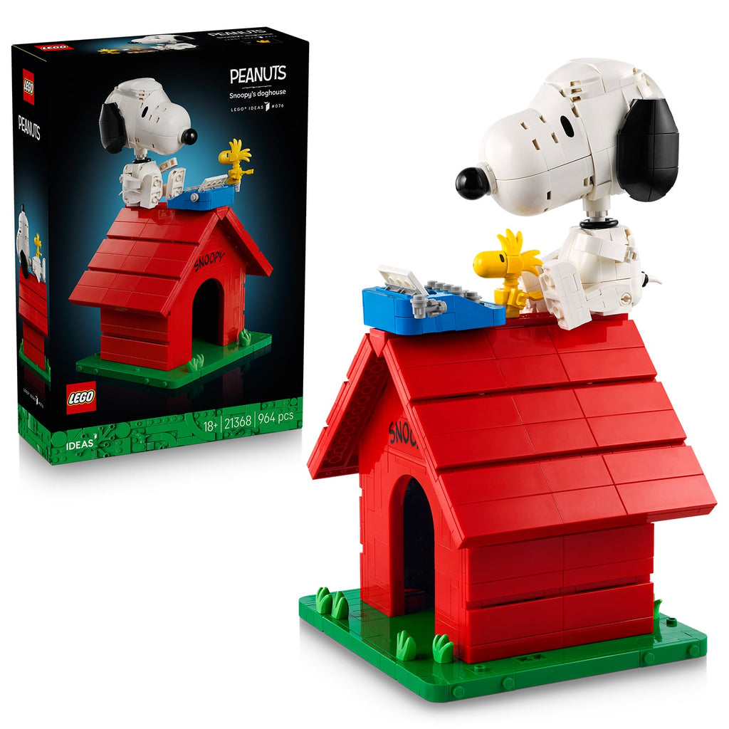 LEGO® Ideas Peanuts: Snoopy’s Doghouse