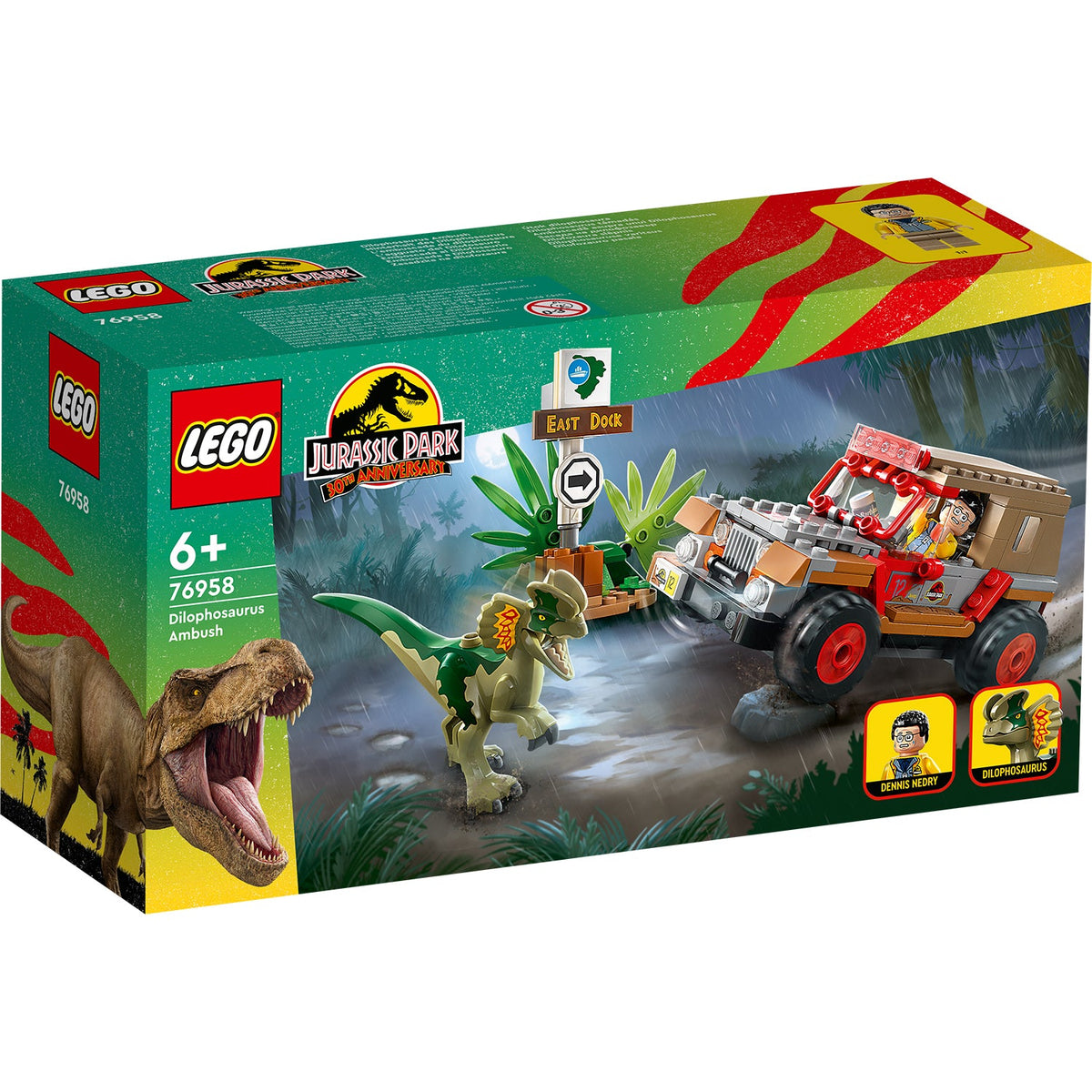 LEGO® Jurassic Park Dilophosaurus Ambush