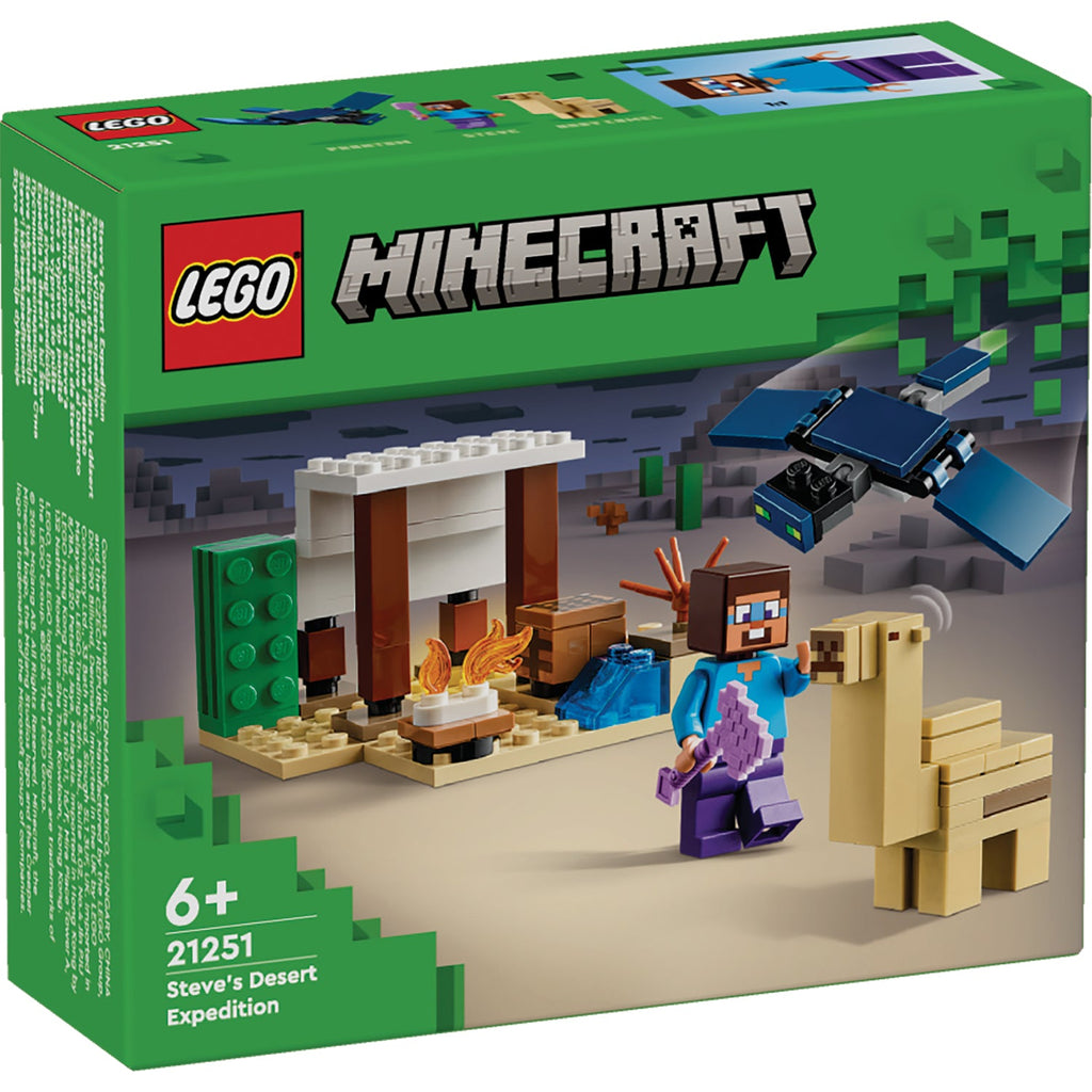 LEGO® Minecraft® Steve's Desert Expedition