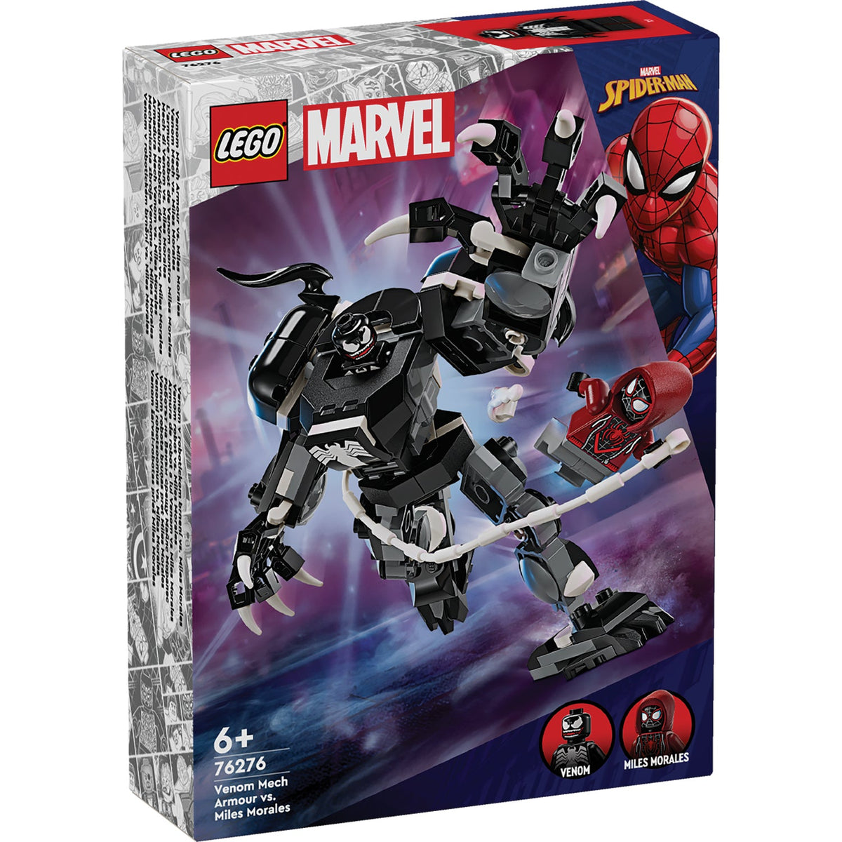 LEGO® Marvel Venom Mech Armor vs. Miles Morales
