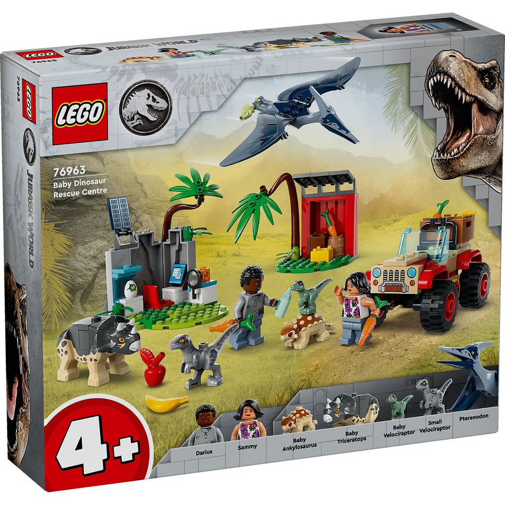 LEGO® Jurassic World Baby Dinosaur Rescue Center