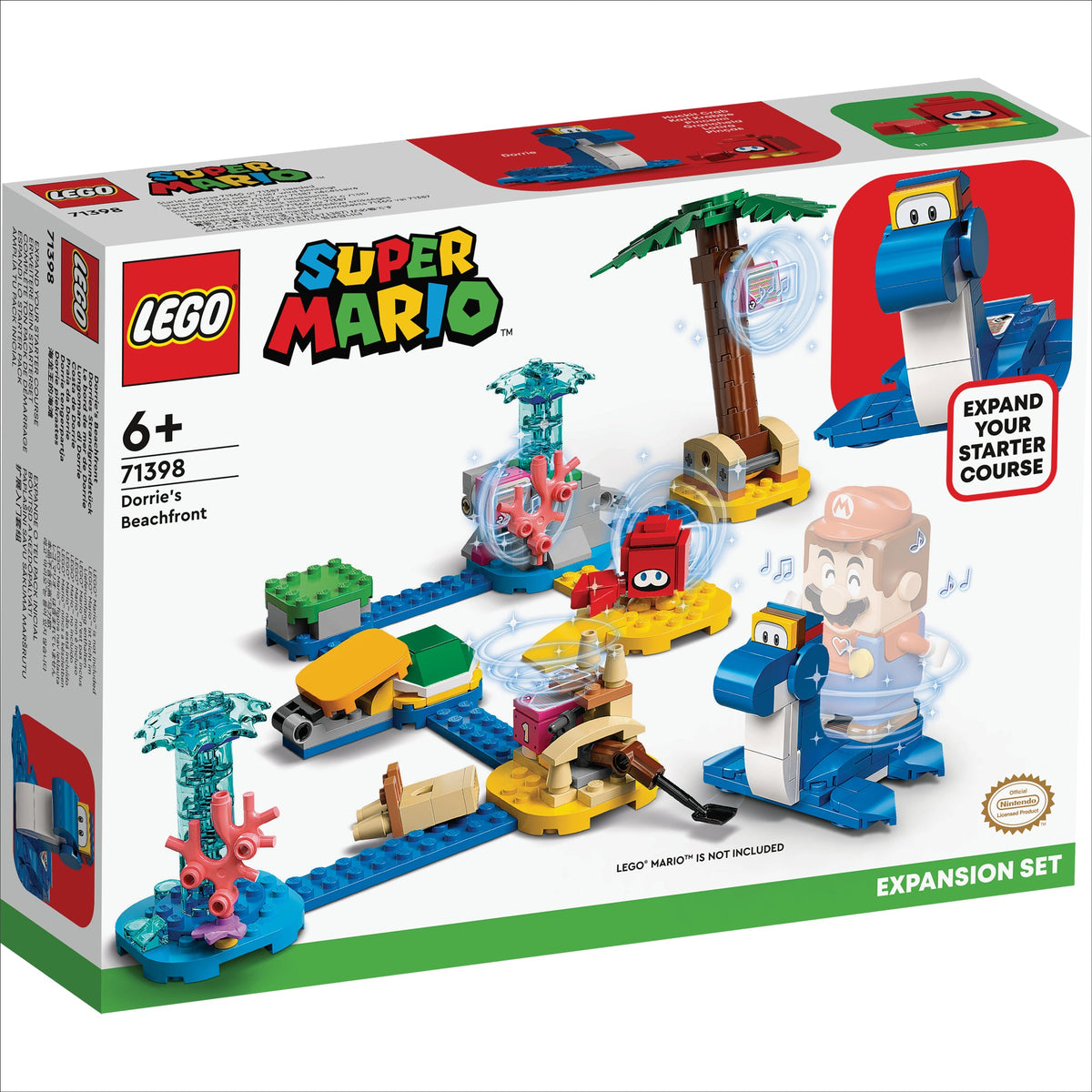 LEGO® Super Mario™ Dorrie’s Beachfront Expansion Set
