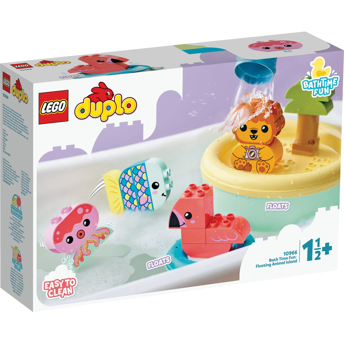 LEGO® DUPLO® My First Bath Time Fun: Floating Animal Island