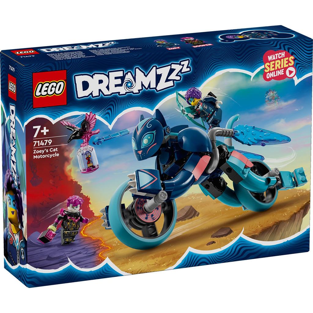LEGO® DREAMZzz™ Zoey’s Cat Motorcycle
