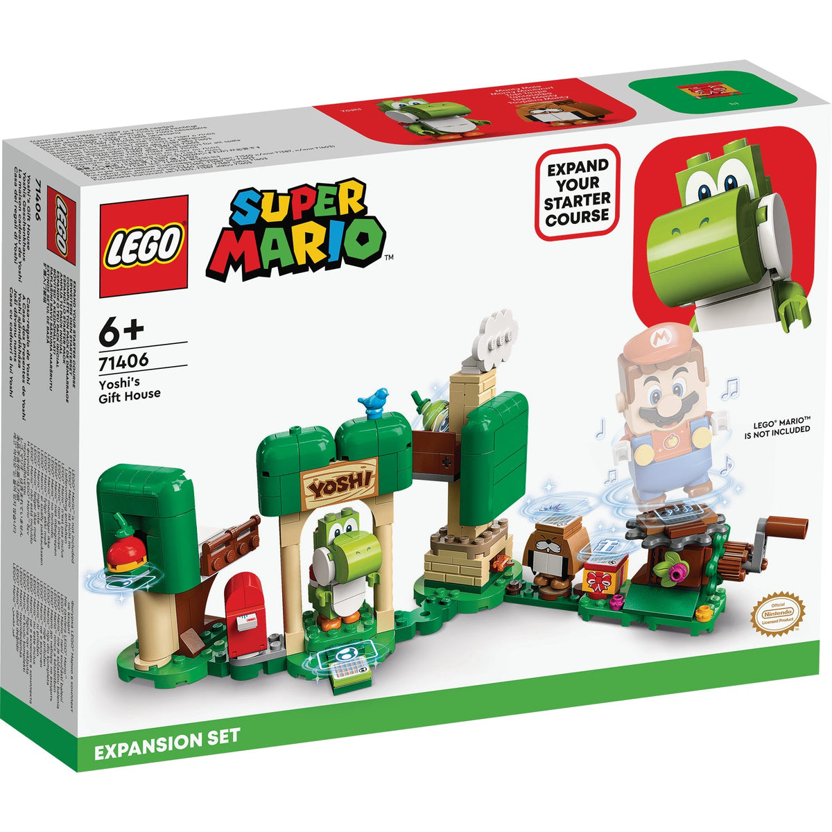LEGO® Super Mario™ Yoshi’s Gift House Expansion Set