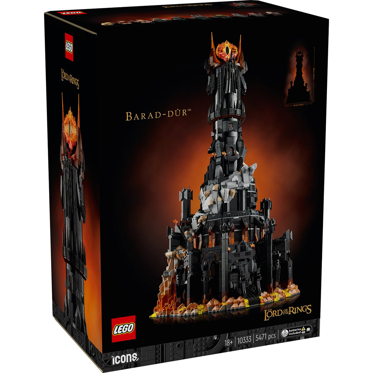 LEGO® Icons The Lord of the Rings: Barad-dûr™
