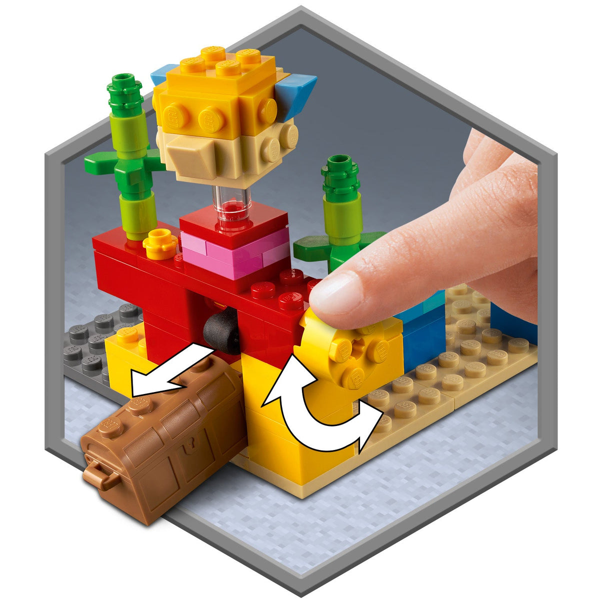 LEGO® Minecraft® The Coral Reef