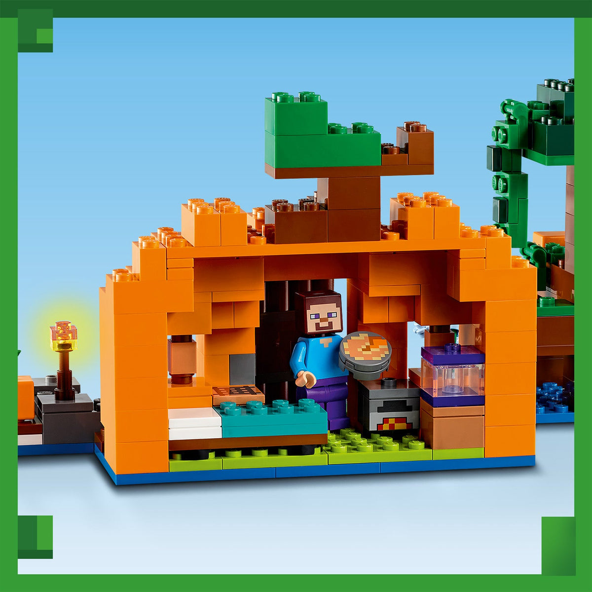 LEGO® Minecraft® The Pumpkin Farm