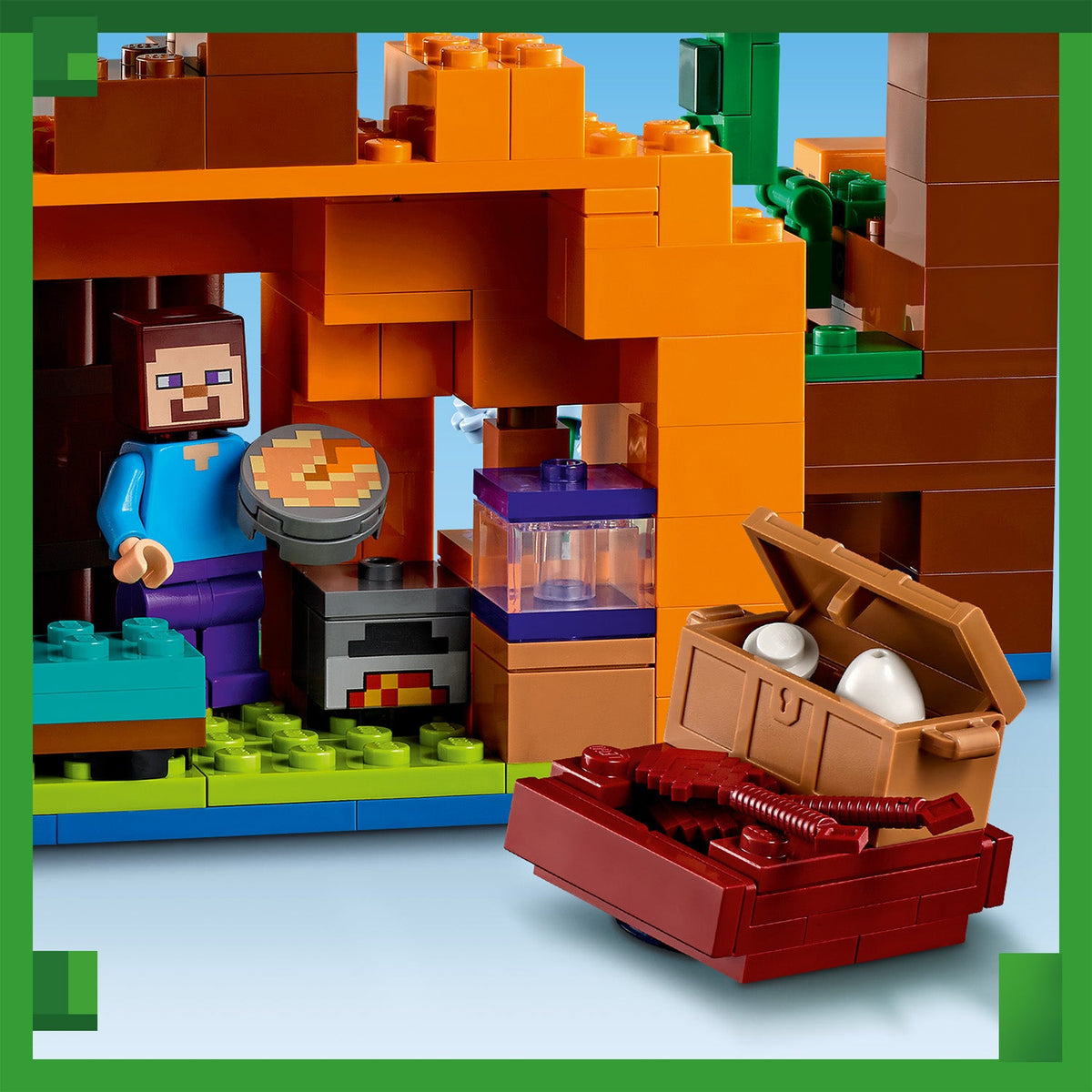 LEGO® Minecraft® The Pumpkin Farm