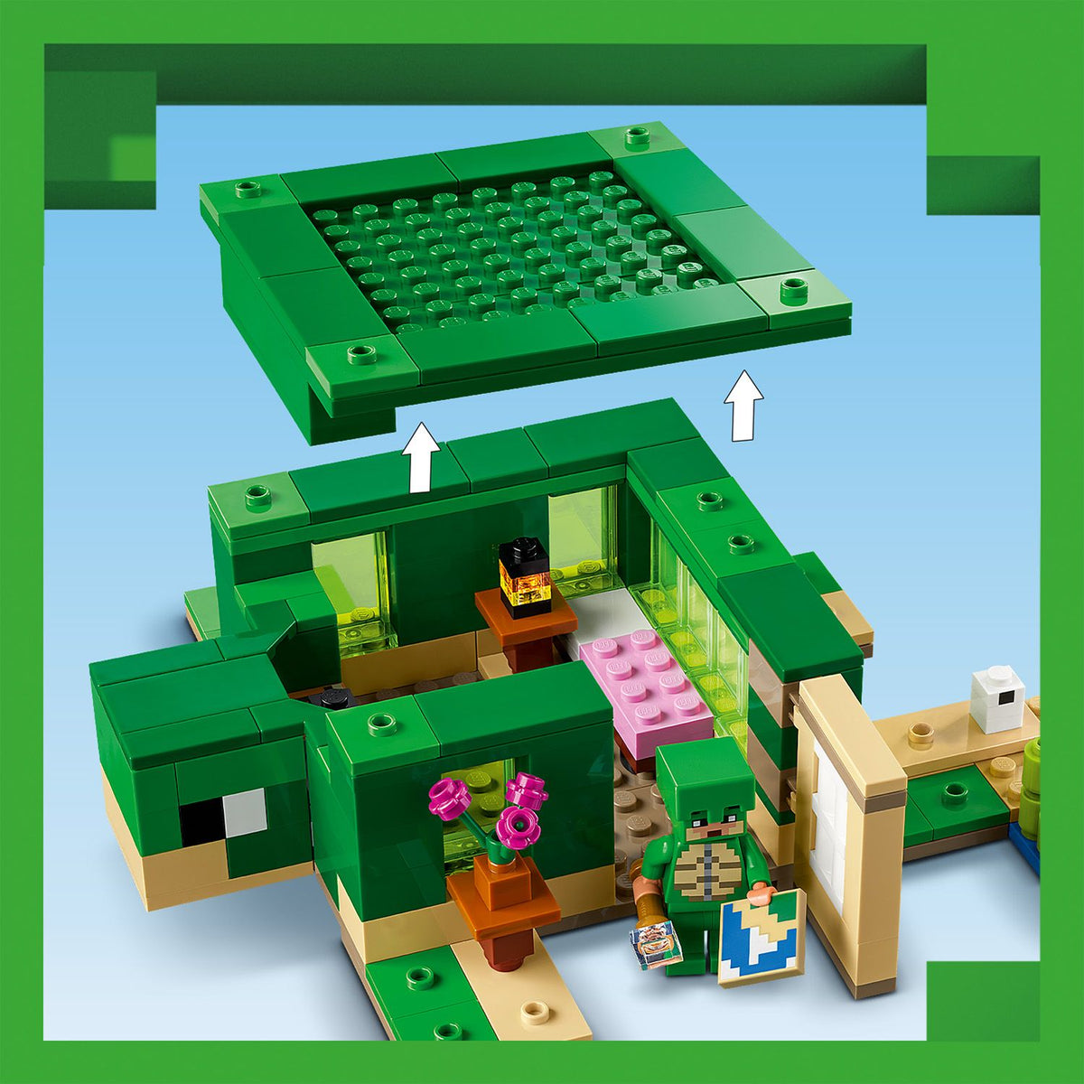 LEGO® Minecraft® The Turtle Beach House