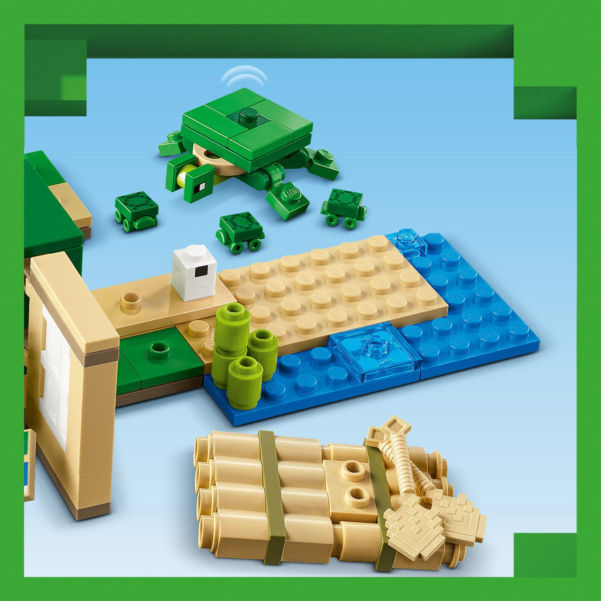 LEGO® Minecraft® The Turtle Beach House