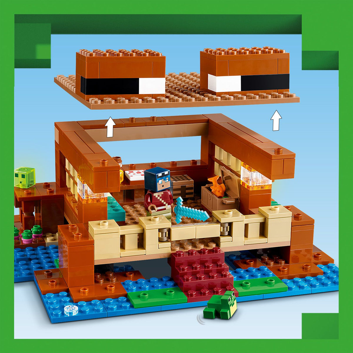 LEGO® Minecraft® The Frog House
