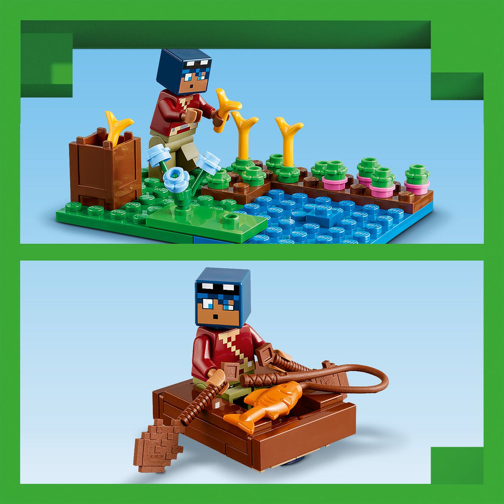 LEGO® Minecraft® The Frog House
