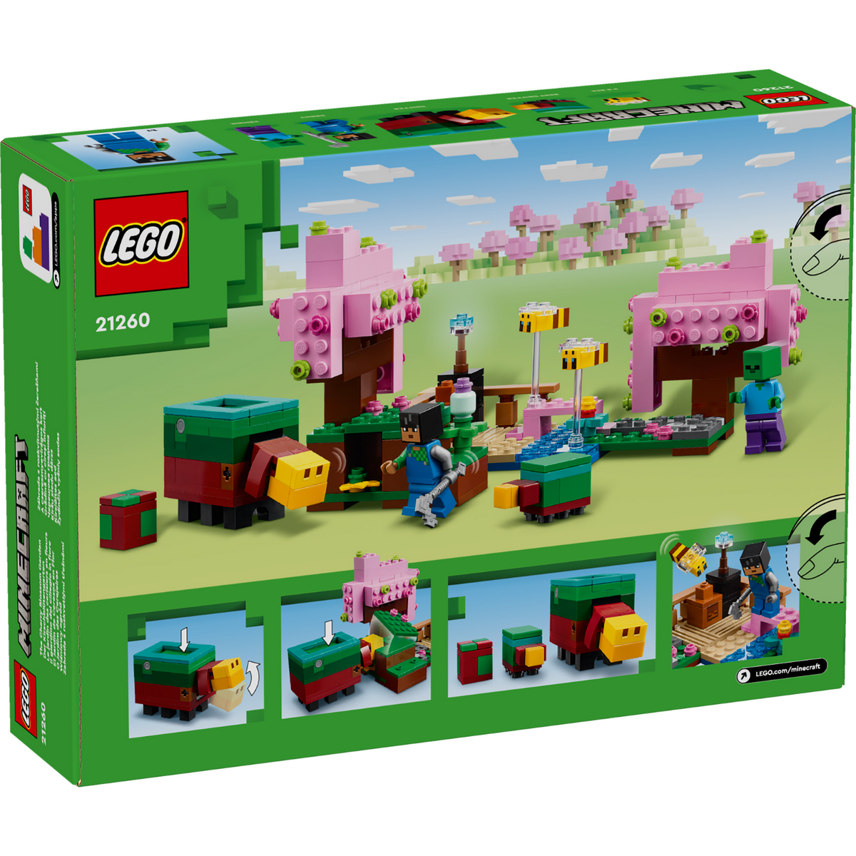 LEGO® Minecraft® The Cherry Blossom Garden