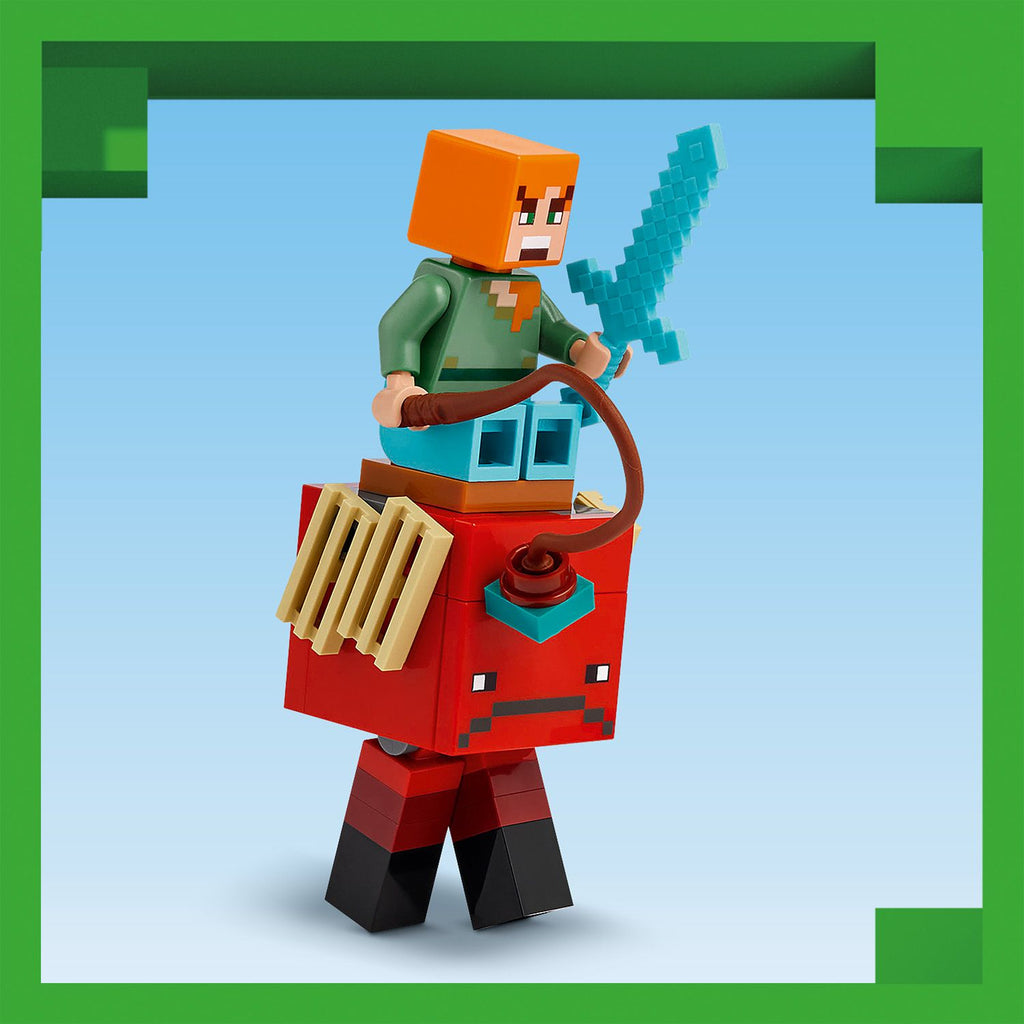 LEGO® Minecraft® The Nether Lava Battle