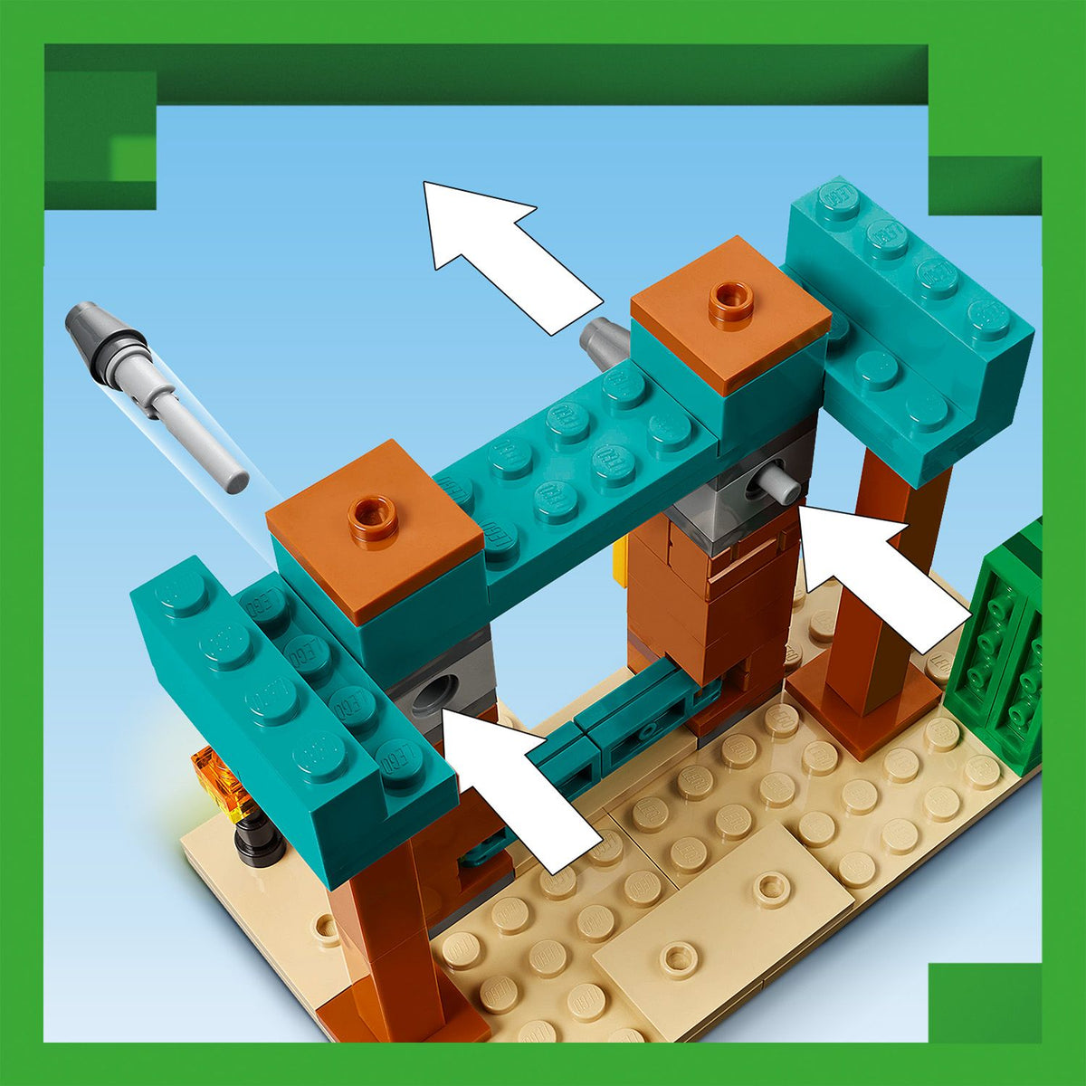 LEGO® Minecraft® The Illager Desert Patrol
