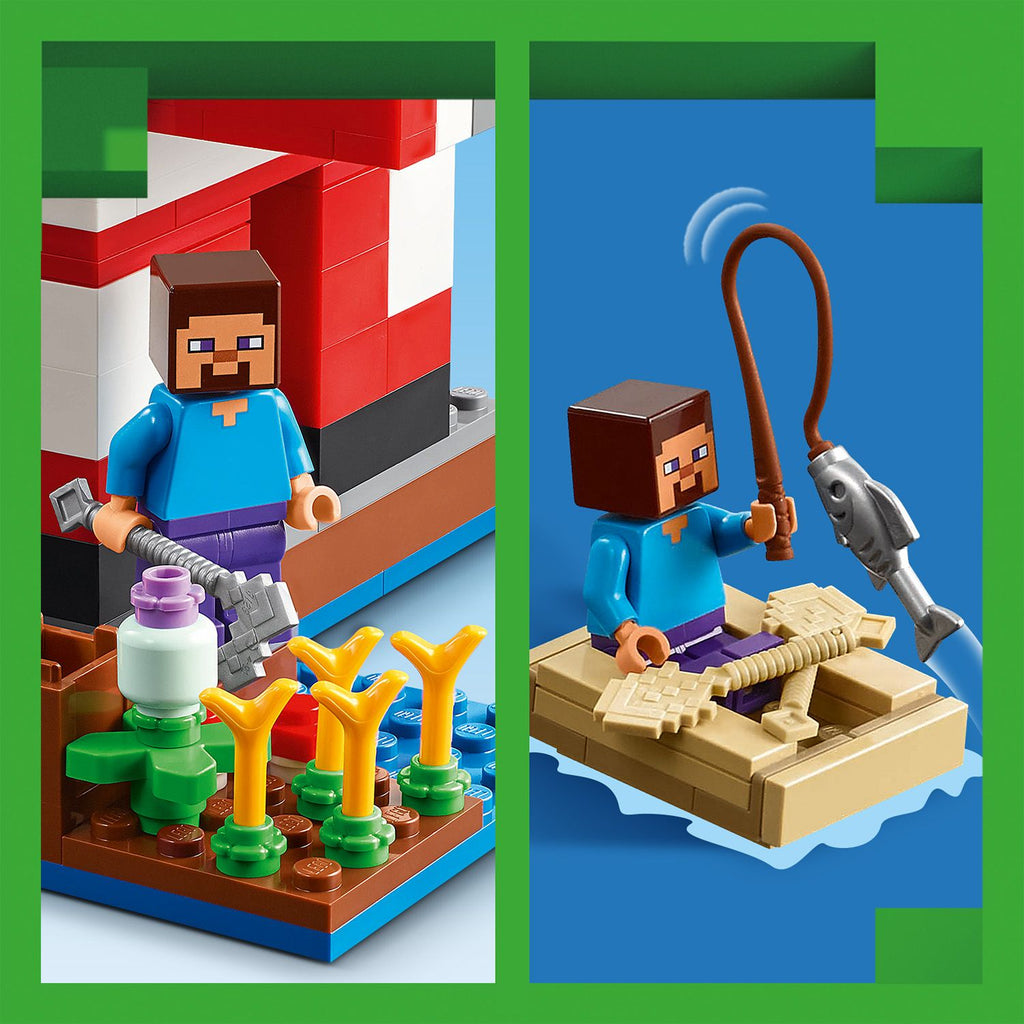 LEGO® Minecraft® The Mooshroom House