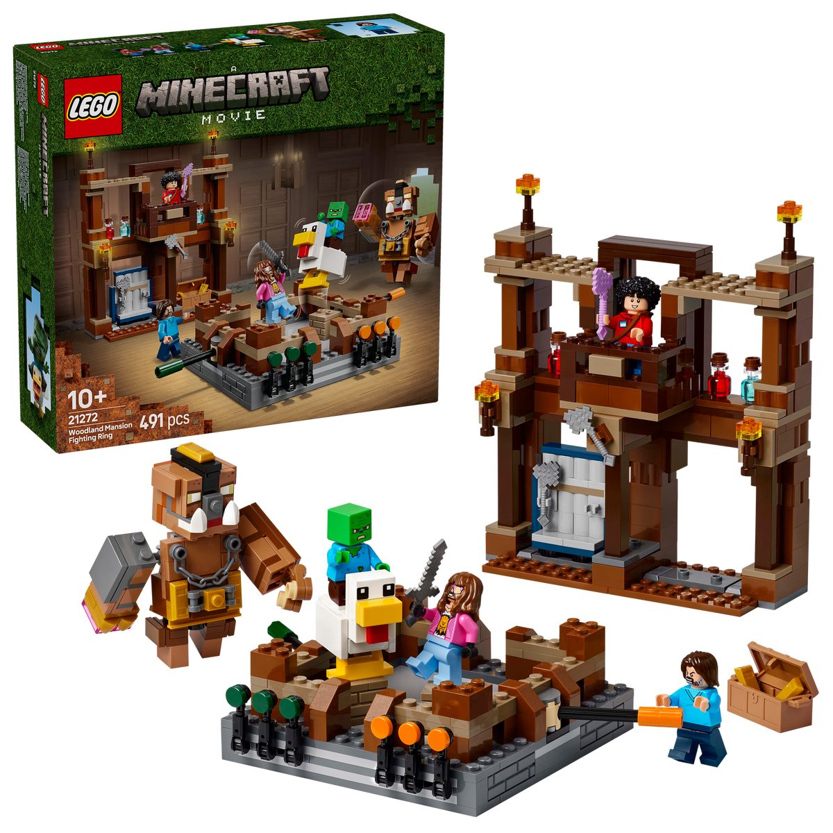 LEGO® Minecraft® Woodland Mansion Fighting Ring