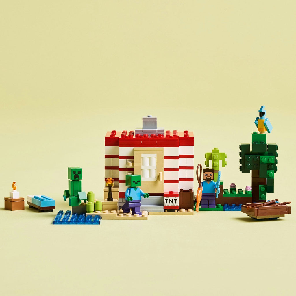 LEGO® Minecraft® The TNT Jungle House