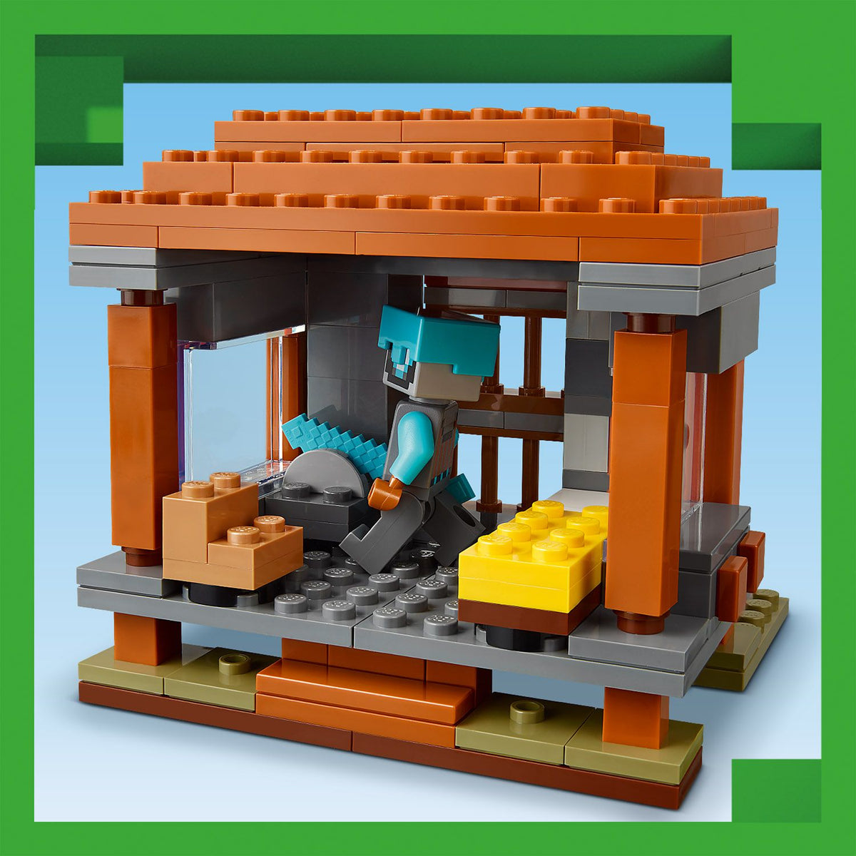 LEGO® Minecraft® The Pillager Outpost and Ravager