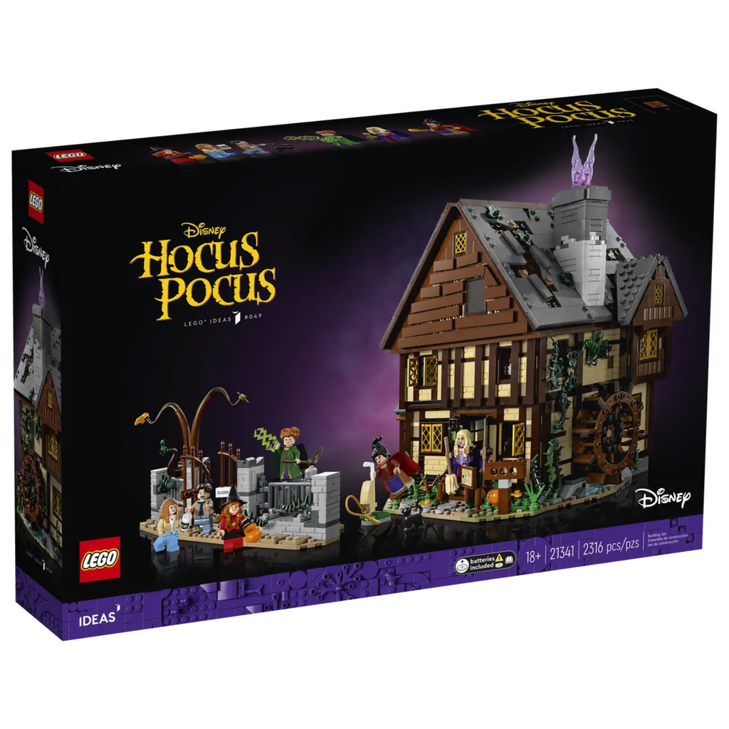LEGO® Ideas Disney Hocus Pocus: The Sanderson Sisters’ Cottage