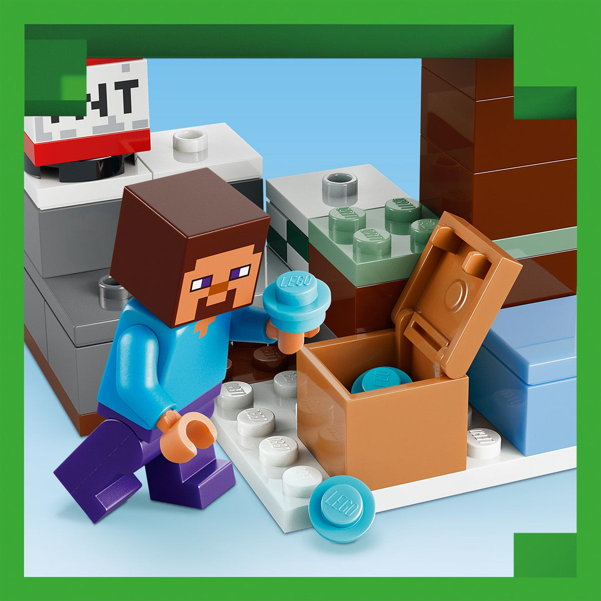 LEGO® Minecraft® Steve’s Taiga Adventure