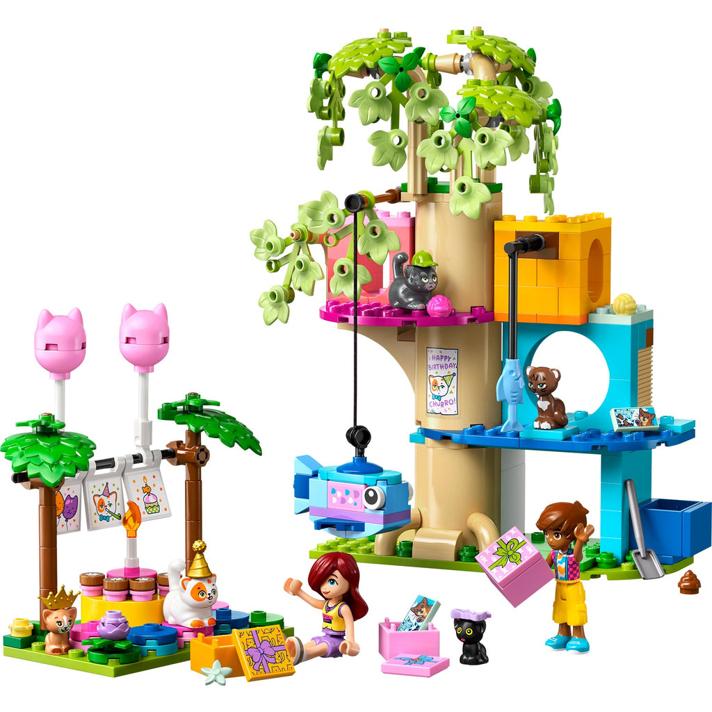 LEGO® Friends Cat Birthday Party & Tree House