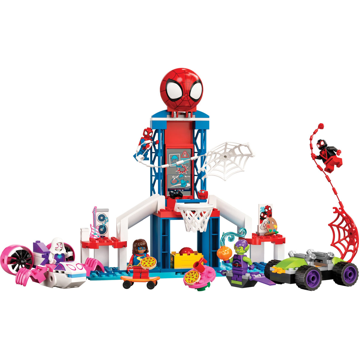 LEGO® Marvel Spidey And His Amazing Friends Spider-Man Webquarters Hangout