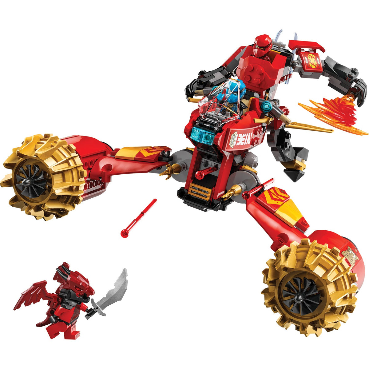 LEGO® NINJAGO® Kai’s Mech Storm Rider