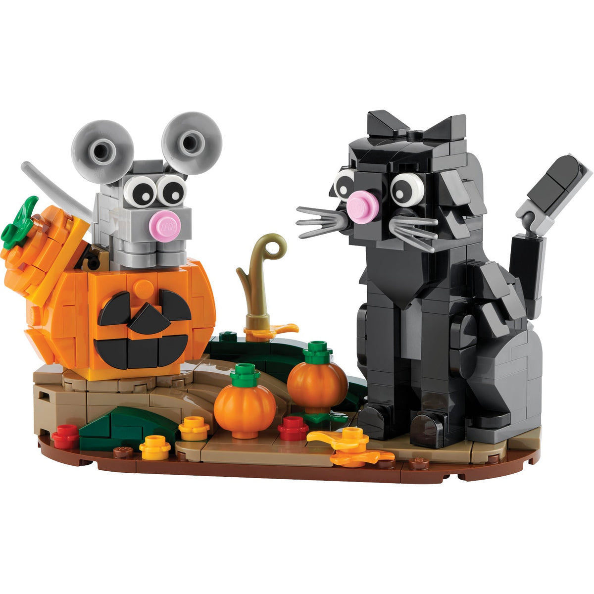 LEGO® Halloween Cat & Mouse