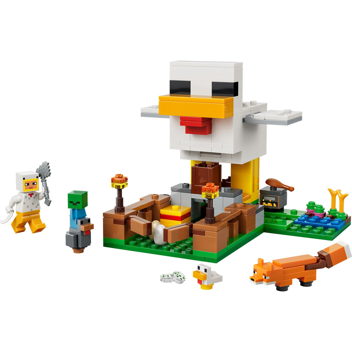 LEGO® Minecraft® Chicken Farm