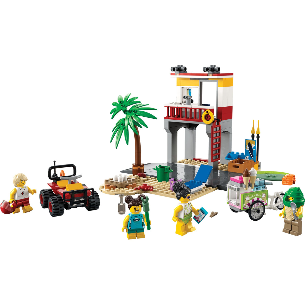LEGO® City Beach Lifeguard Station