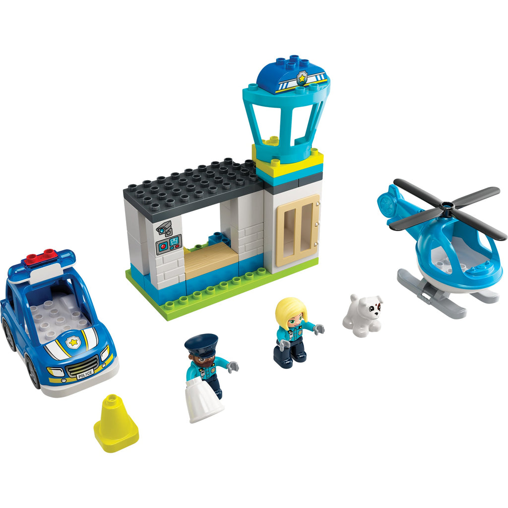 LEGO® DUPLO® Rescue Police Station & Helicopter