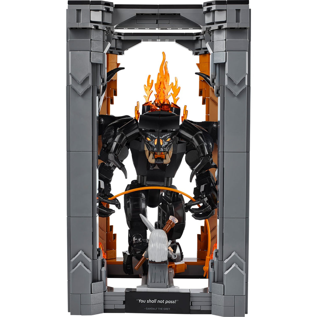 LEGO® Icons The Lord of the Rings: Balrog™ Book Nook