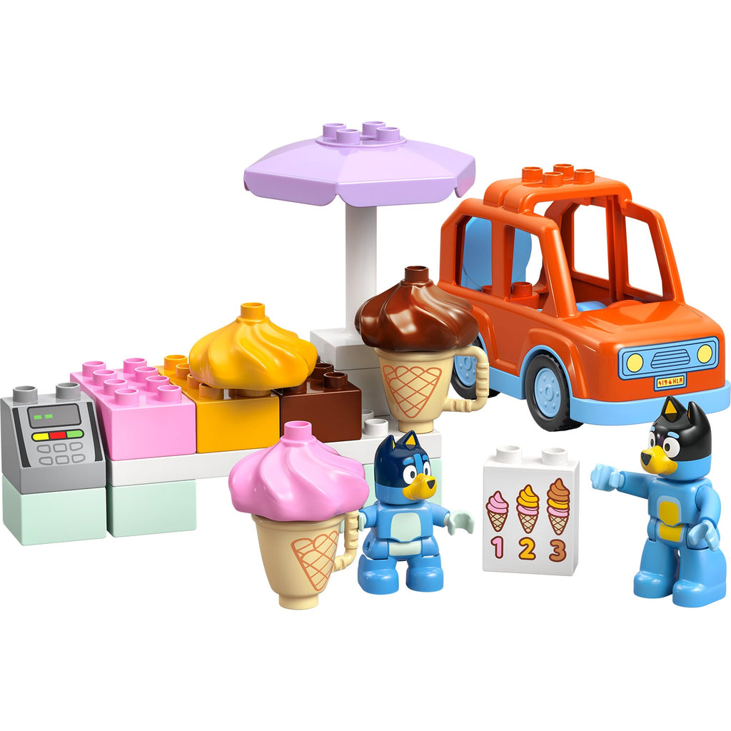 LEGO® DUPLO® Bluey Ice Cream Trip with Bluey
