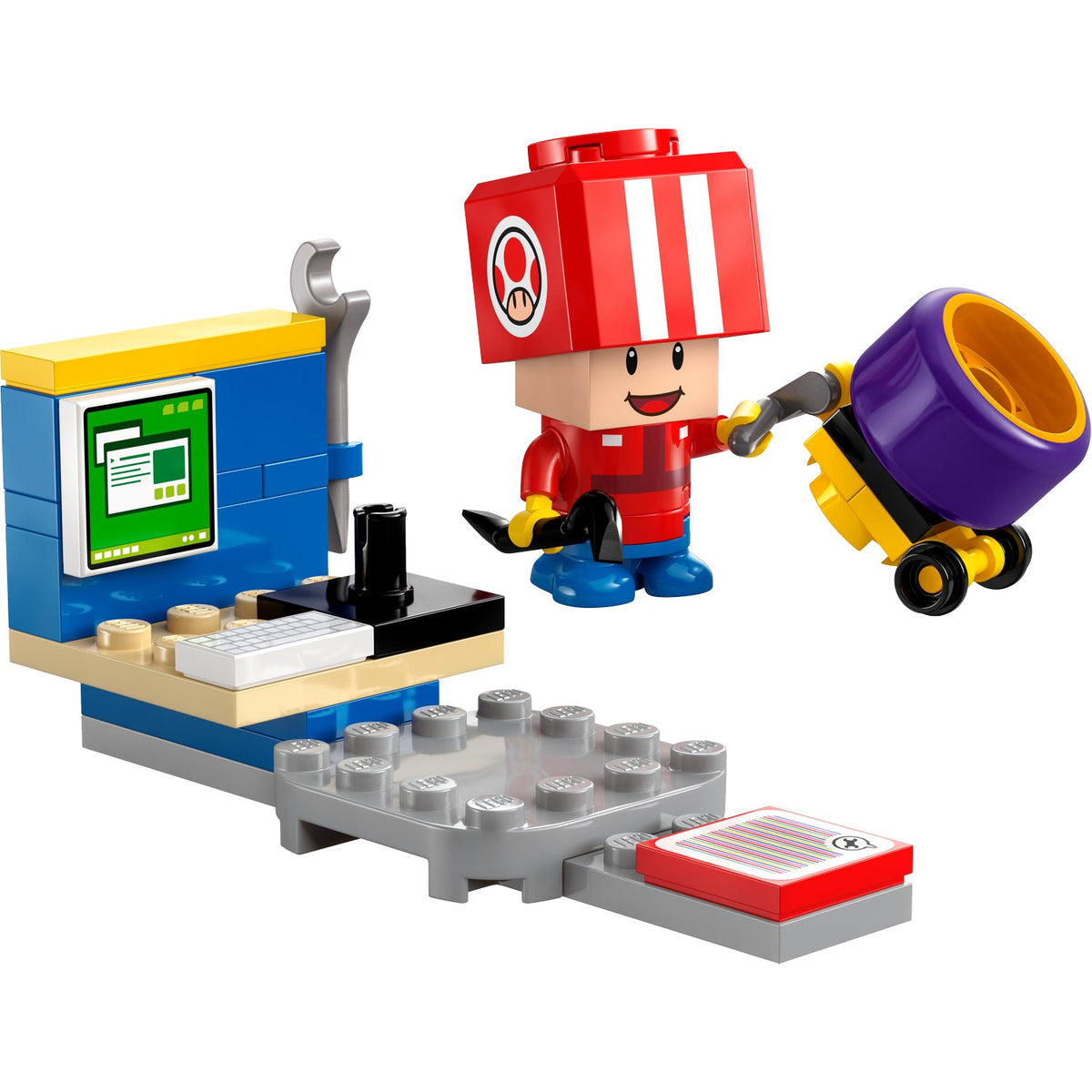 LEGO® Super Mario™ Mario Kart™ – Toad (Pit Crew)