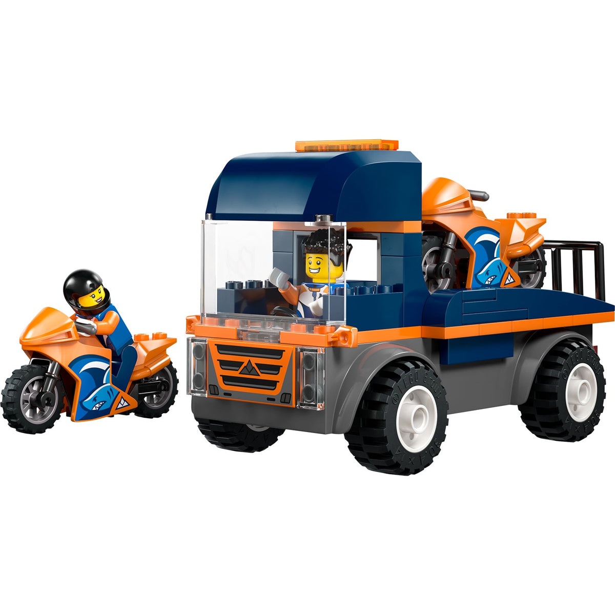 LEGO® City Motorcycle Transporter
