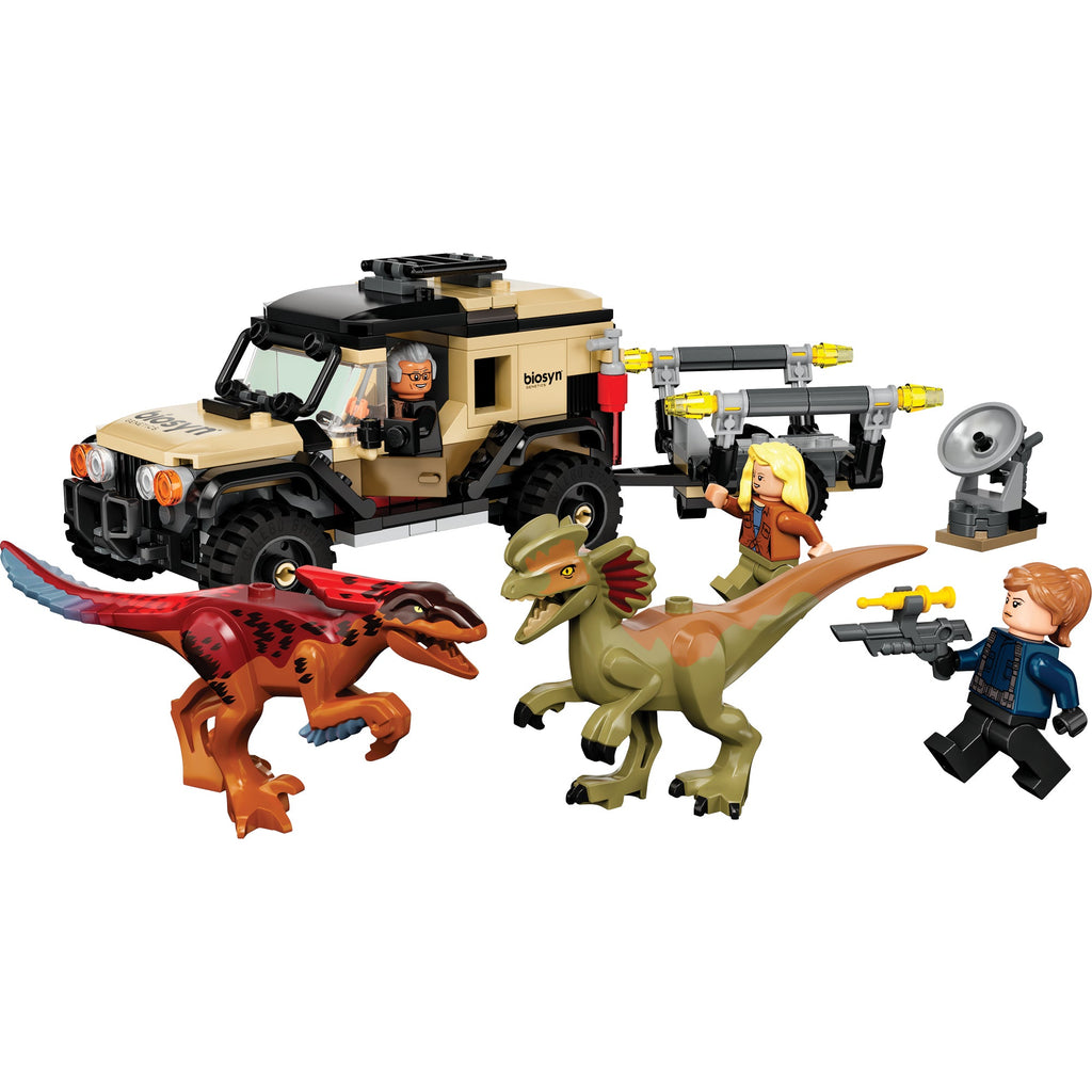 LEGO® Jurassic World Pyroraptor & Dilophosaurus Transport